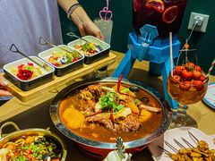 -街角等你.大连海鲜烧烤.经典铁板海鲜串(西安路店)