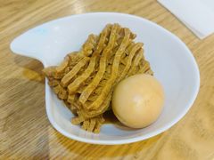 老汤花干鸡蛋-北往西·西安油泼面(万德庄店)