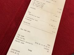 账单-纽约咖啡馆