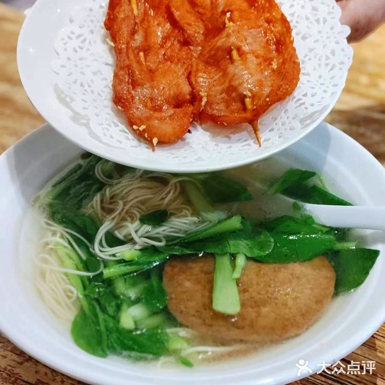 心乐面馆的腰花面，太嗲了！