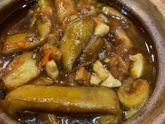 咸鱼鸡粒茄子煲-熠盛粤味(永康路店)