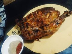 碳烤手撕鸡-夯鱼烤鱼·尔滨地标美食(保健路店)