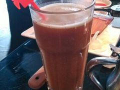 鲜榨酸枣汁-完美生活炭火烤肉(二马路店)