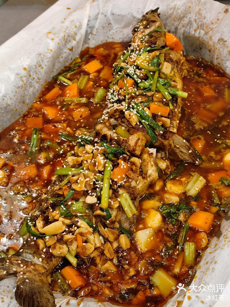 超地道的纸包鱼太过瘾了