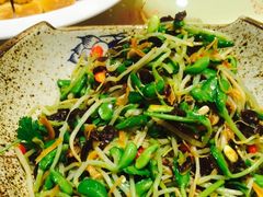 丁香鱼拌黑豆苗-大秦瓦罐(光谷大街店)