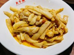 茄子盐蛋黄-天下客饭店(中山路店)