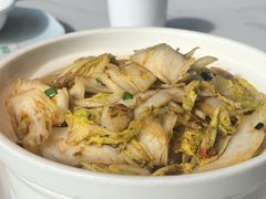 油渣炒高山娃娃菜-庆江南江南菜(琴湖溪里花园城店)