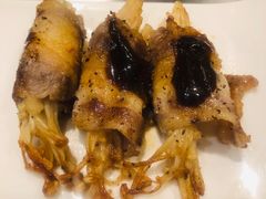 牛肉裹金针菇-雅玛花式铁板烧(国宏宾馆店)