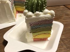 半面多肉植物生日蛋糕-BON CAKE(华贸购物中心店)