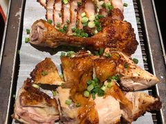 绿茶烤鸡烤肉合拼-绿茶餐厅(松江万达店)