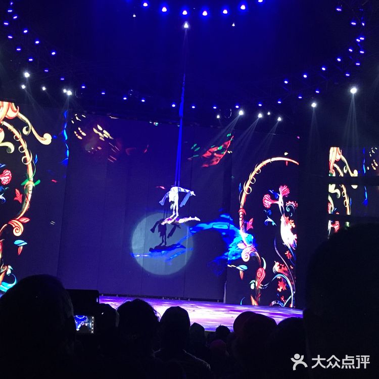 跟团游中的杂技表演，以前都是在电视上看到的