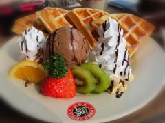 水果冰淇淋松饼-漫咖啡MAANCOFFEE(清江路店)