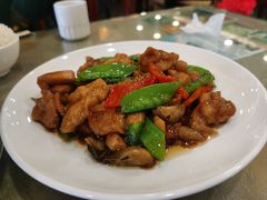 草菇鸡球-烤肉宛饭庄(北新桥店)