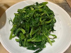 清炒豌豆尖-范家小馆·烤鸭新京菜(金融街店)