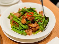 四季豆炒松阪猪肉-鼎泰丰(德基广场店)