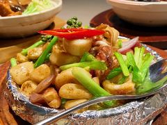 铁板鲜胡椒脆鲜鱿-T館·花园艺术餐厅