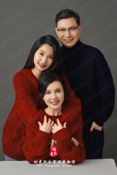 -时光纪亲子全家福照相馆(静安店母女写真父母纪念照)