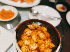古越陈酿煮花螺-杭州西子湖四季酒店·金沙厅