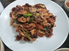 辣炒小章鱼-三清洞疙瘩汤