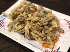 炸平菇-东北哈尔滨酱骨头馆房掌柜铁锅炖