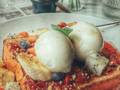 法式吐司酸奶冰霜-翠贝卡&Mama Kelly Brunch Coffee(河西店)