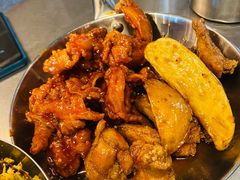 韩式炸鸡-MI WU FACTORY米屋美食工厂餐厅(绿地店)