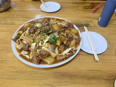 大盘鸡-西北兄弟大盘鸡卷子鸡