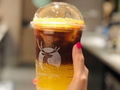 金橘气泡美式-瑞幸咖啡(巴黎春天陕西路店)