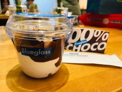 无糖比利时黑巧冷萃胶原酸奶-Blueglass酸奶(华贸购物中心店)