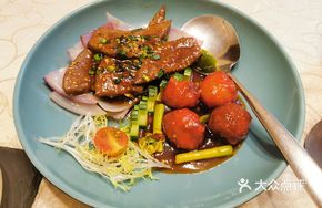 Sautéed Liver with Lychee Meat