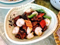 糖醋酥肉炒虾仁-庄隐阁(悠方广场店)