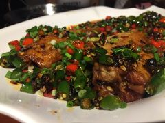 尖椒耗儿鱼-盛天毛血旺非遗美食(观音桥店)