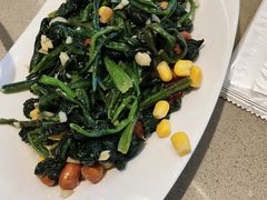 果仁菠菜-蝎王府羊蝎子(虎坊桥总店)