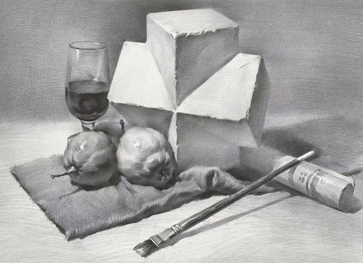 素描考级 教学 4年级以上 小班制