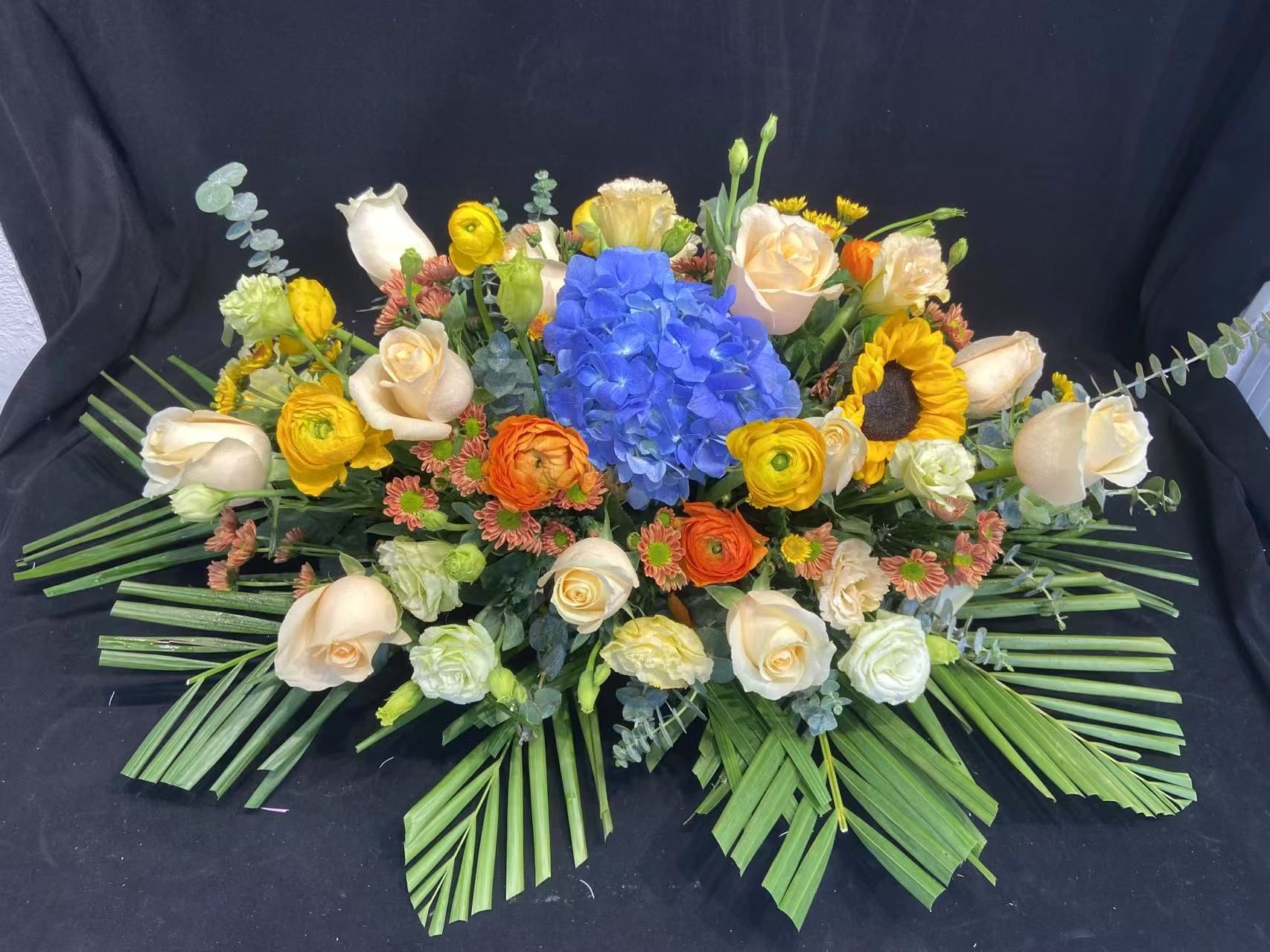 10分钟搞定的会议桌花