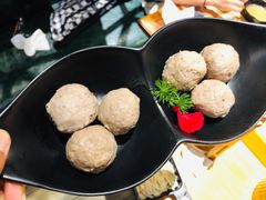 鲜牛肉丸-手选潮汕鲜牛肉火锅(二七广场店)
