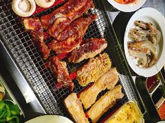 口蘑-马路牙子地桌烤肉(工体店)