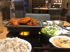 滋滋酱烧猪里脊定食-味太助·银饭食堂(中华城店)
