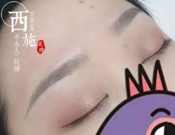 -西施无菌半永久纹绣眉眼影唇轻增发纹发际线
