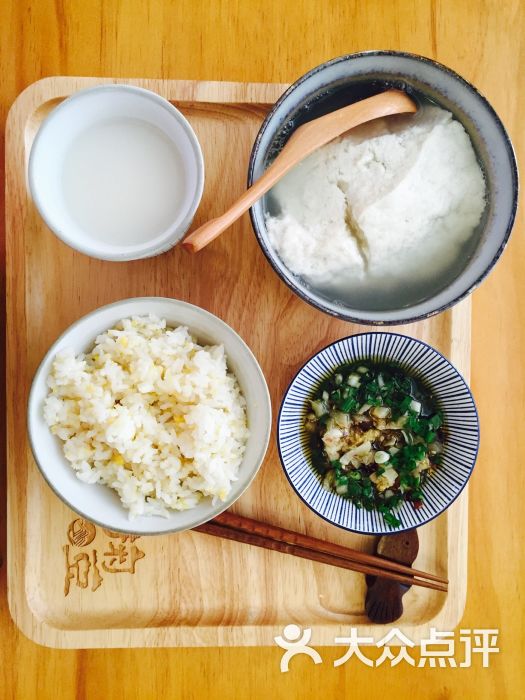 一碗豆花飯套餐