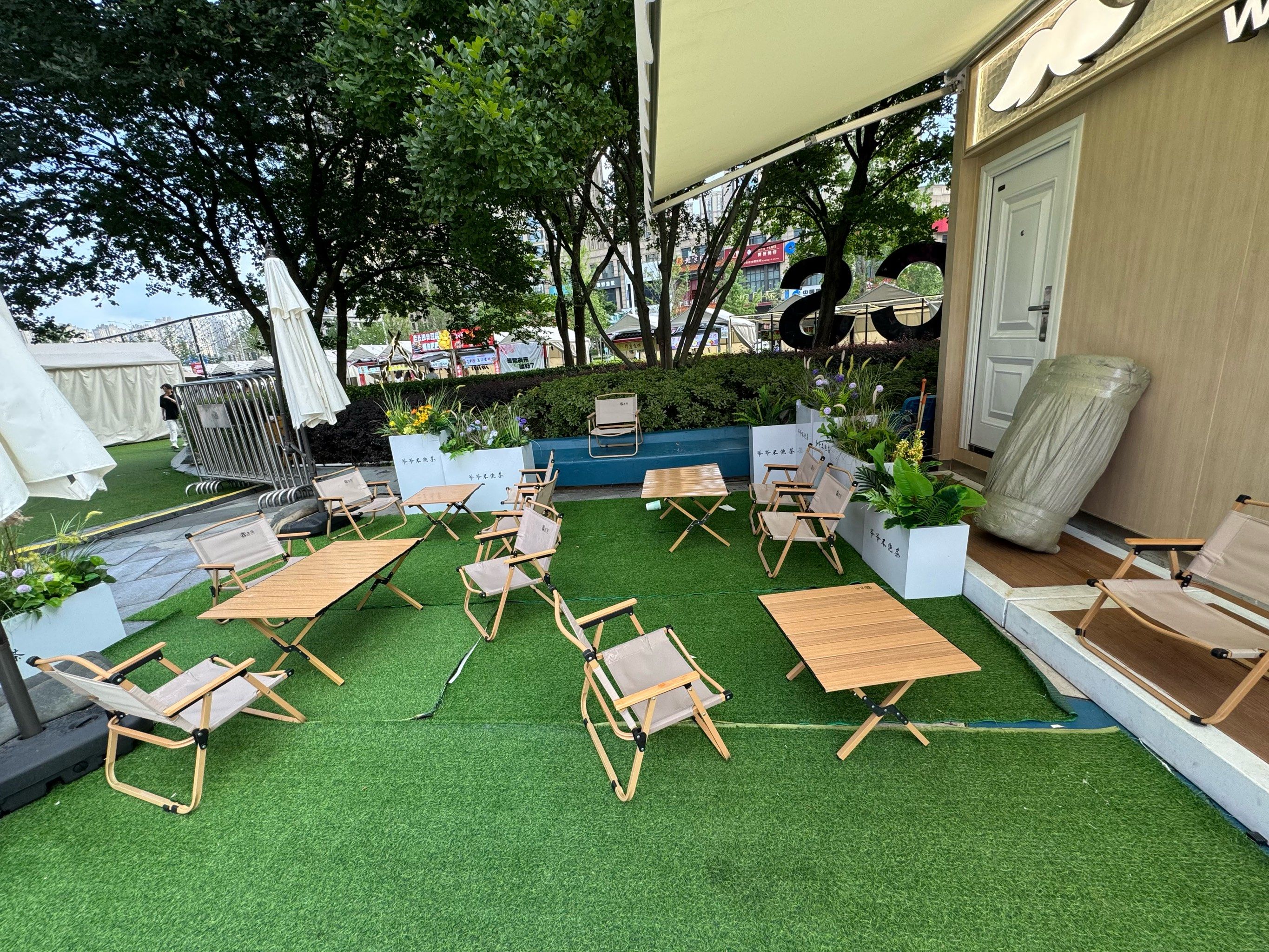 惬意户外坐垫地带