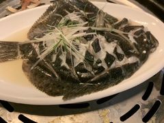 清蒸多宝鱼-蟹谢蒸鲜自助餐厅
