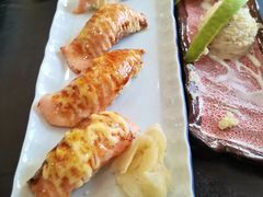 焦糖火炙三文鱼卷-红叶日本料理(三八广场店)
