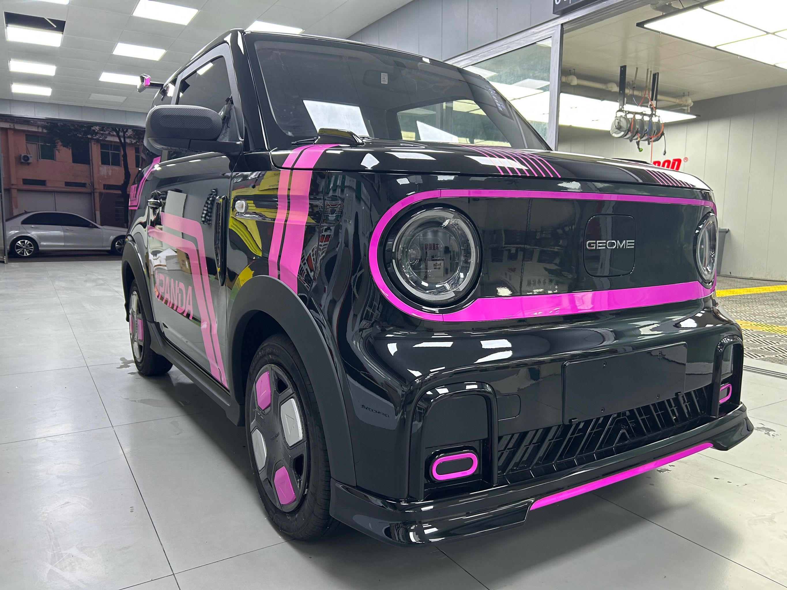 女生座驾,酷酷拉花搭配