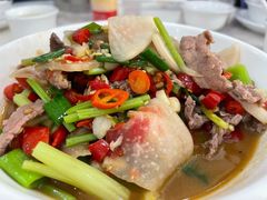小炒黄牛肉-红色湘菜馆(春风店)