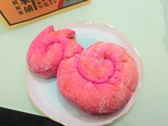 火龙果蓝莓-LELECHA乐乐茶(上海五角场万达广场店)