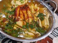 鸡汤豆腐串-老谷家黄泥烧鸽子·烧烤