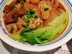 一碗全拼车仔面-敏华冰厅(平安金融中心店)