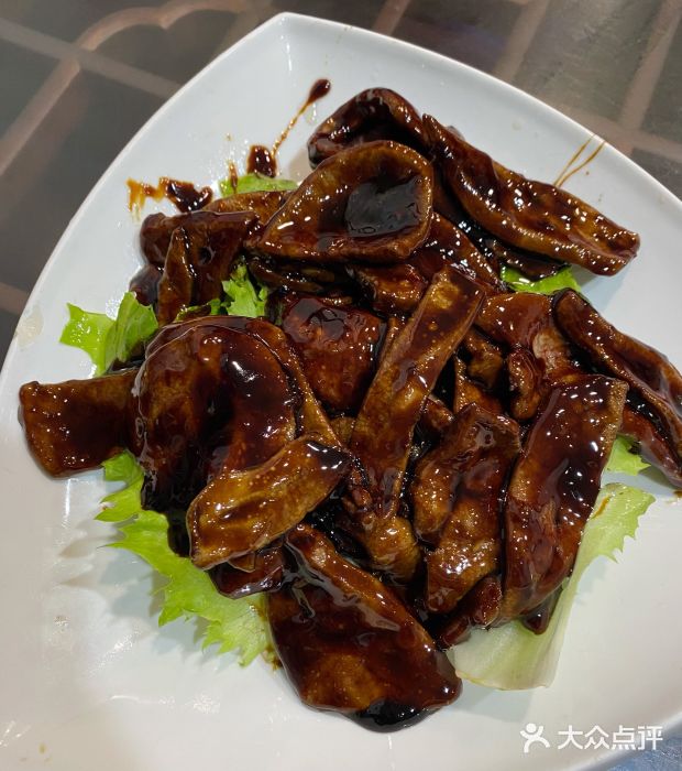 壶园美食·淮扬菜(东圈门店)酱爆猪肝图片