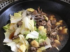 -粘豆包柴火铁锅炖